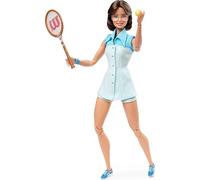 Barbie - Colección Mujeres Que inspiran, muñeca BillIie Jean King, Multicolor (Mattel GHT85)