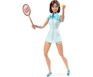 Barbie - Colección Mujeres Que inspiran, muñeca BillIie Jean King, Multicolor (Mattel GHT85)