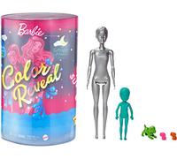 Barbie Color Reveal Caja Deluxe Fiesta De Pijamas Muñecas Y Accesorios Divertidos + Color Reveal del Parque Al Cine, Muñeca Que Revela Sus Colores con Agua, Incluye Ropa Y Accesorios (Mattel Gpd56)