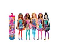 Barbie Color Reveal Fiesta, muñeca Sorpresa de cumpleaños con Accesorios de Moda de Juguete Mattel GTR96