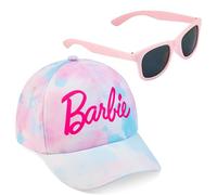Barbie Conjunto de Gafas de Sol y Gorra para Niñas, Gafas con Protección UV