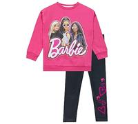 Barbie Conjunto de Sudadera y Leggings | Ropa para Niñas | 5-6 Años | Mercancía Oficial