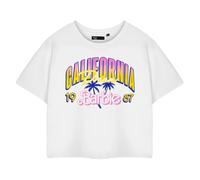 Barbie Crop Top California Dream de Manga Corta para Mujer (NS8581)