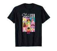 Barbie - Cuadrícula de Iconos de Estilo Camiseta