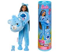 Barbie Cutie Reveal Care Bears Series Doll & Accessories Set with Grumpy Bear Pl