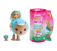 Barbie Cutie Reveal Chelsea Doll & Accessories, Animal Plush Costume & 6 Surpris