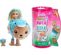 Barbie Cutie Reveal-Muñeca Chelsea con Disfraz de Peluche de Koala-Rana-Delfín