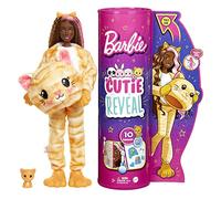 Barbie Cutie Reveal Muñeca Gatito Juguete Que desvela su Color en el Agua, Regalo para niñas y niños +3 años (Mattel HHG20)