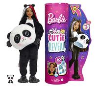 Barbie Cutie Reveal Muñeca Panda Juguete Que desvela su Color en el Agua, Regalo para niñas y niños +3 años (Mattel HHG22)