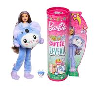 Barbie Cutie Reveal Serie Disfraces Conejo koala Animal revela muñeca con mascota y accesorios sorpresa de moda, juguete +3 años (Mattel HRK26)