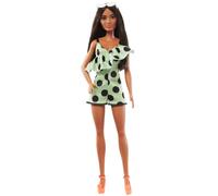Barbie Doll, Kids Toys and Gifts, Brunette with Polka Dot Romper, Barbie Fashion