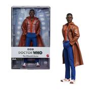 Barbie Dr. Who El Decimoquinto Doctor Muñeco Coleccionable Inspirado en la 14.ª Temporada de la Serie, con peana para el muñeco y Certificado de autenticidad, HRM36