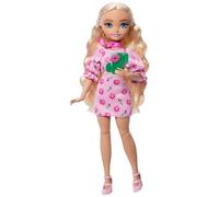 Barbie Dream Besties Conjunto Looks de festival, incluye muñeca Barbie 'Malibu' con pelo largo, rubio y estilizado, más de 10 prendas de ropa y accesorios, JGH87