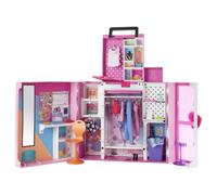 Barbie Dream Closet Playset con ms de 35 muecas ropa y accesorios incluye 5 miradas completas de segundo nivel espejo y lavandera