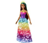 Barbie Dreamtopia Muñeca Hada con Top Rosa y Morado y Falda Arcoriris (Mattel Gjk14)