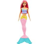 Barbie Dreamtopia Muñeca Sirena con Pelo Rosa (Mattel GGC09)