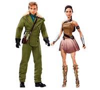 Barbie DWF48 - Wonder Woman Paradise Island Giftset - Princess of The Amazons - Wonder Woman and Steve Trevor