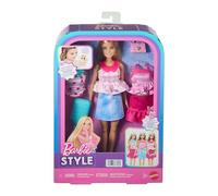 Barbie Easy TO Dress Muñeca fácil de Vestir con Prendas encajables, muñecas de Moda con Cabello Rubio Que se Puede cepillar, JMH18