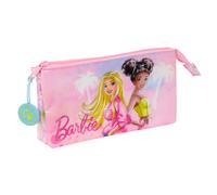 Barbie Estuche Portatodo Triple Azul