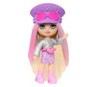 Barbie Extra Fly Mini, Muñeca pequeña con Accesorios metálicos para Festivales y Moda del Desierto, Juguete +3 años (Mattel HPN07)