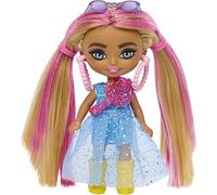 Barbie Extra Mini Mini Doll - Pigtails w/ Pink Streak