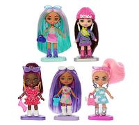 Barbie Extra Mini Pack de 5 de muñecas pequeñas con Ropa y Accesorios Coloridos, Juguete +3 años (Mattel HPN09)