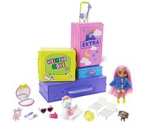 Barbie Extra Set de Juego para Mascotas Extra Mini con Accesorios de Fiesta de Juguete (Mattel HDY91)