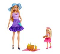 Barbie Family & Friends Dolls & Accessories Playset, Picnic-Themed Playset with
