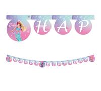 BARBIE Fantasy Happy Birthday Banner 2 m