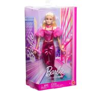 Barbie Fashionista Deluxe Rubia Con Vestido Rosa, Accesorios Incluidos, JFP40