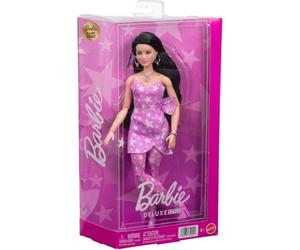 Barbie Fashionista Deluxe Style - Muñeca de vestir rosa con pelo suelto