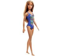 Barbie Fashionista Muñeca Playera con Bañador (Mattel FJD97), Multicolor