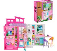 Barbie Fashionistas, acogedora casa + muñeca HRJ77