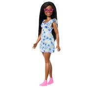 Barbie Fashionistas Doll #229, Doll with Down Syndrome Wearing Heart-Print Dress