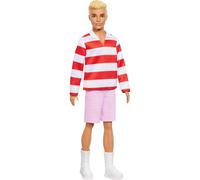 Barbie Fashionistas Ken Doll #241 with Blonde Hair Wearing Red (Importación USA)