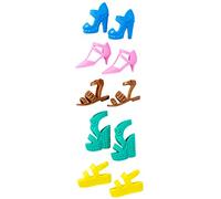 Barbie FCR93, Pack de Zapatos, Multicolor