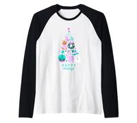 Barbie Felices Fiestas Camiseta Manga Raglan