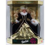 Barbie Felices Fiestas de Mattel Navidad 1996