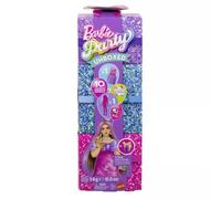 Barbie Fiesta Destape: Conjunto Glamour Sorpresa - Muñeca Curvilínea Rosa