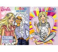 Barbie - Funtivity Dot-to-Dot - Strong Bond & Bright Ideas - Activity Book (Set of 2 Books)