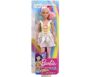 Barbie FXT03 Dreamtopia Muñeca Tema Caramelos Con Cabello Y Alas Rosas