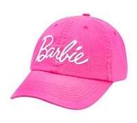 Barbie Gorra de algodón suave para mujer con visera curvada, Rosa oscuro, talla única