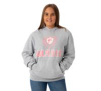 Barbie Gris Collegiate Logo Sudadera con capucha Mujeres