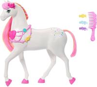 Barbie in The Nutcracker™ Caballo de la Tierra de los Dulces | Con el pelo colorido, peine y accesorios con aroma a caramelo, JLW55