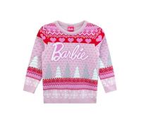Barbie Jersey Navideño Chicas Sueter De Navidad | Jersey De Navidad Niña | Rosa 12-13 años