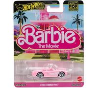 BARBIE La Película Modelo De Auto 1956 CORVETTE Cabrio 1:64 8cm Hot Wheels JBL79