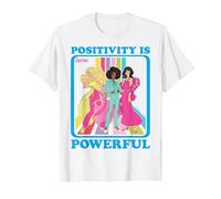 Barbie - La positividad es poderosa Groovy Group Camiseta, Hombre, Blanco, 5XL