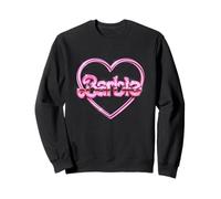 Barbie - Logo Corazón Rosa Sudadera