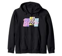 Barbie Logo Pastel Mixto Sudadera con Capucha