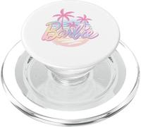 Barbie - Logotipo Circular de Palmera Degradado PopSockets PopGrip para MagSafe